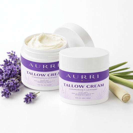 Tallow Cream Lemongrass & Lavender - AURRI
