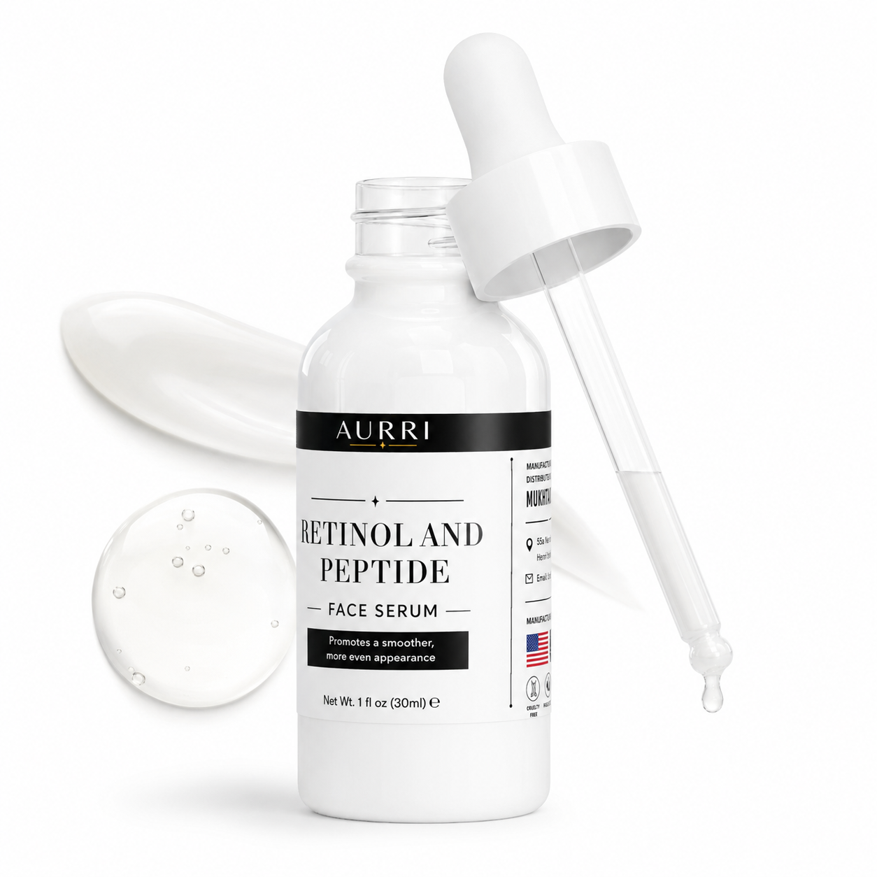 Retinol and Peptide Face Serum
