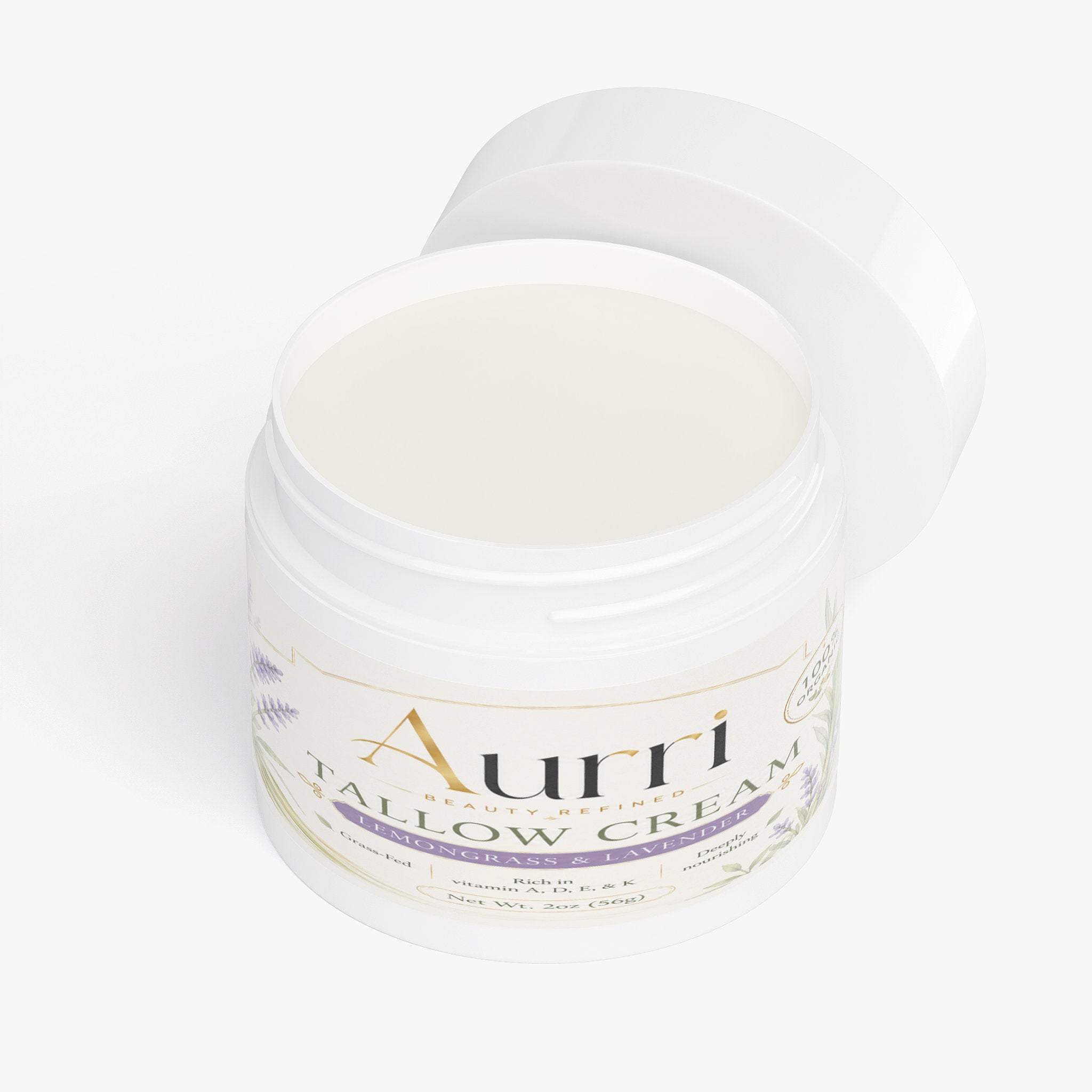 Tallow Cream Lemongrass & Lavender - AURRI