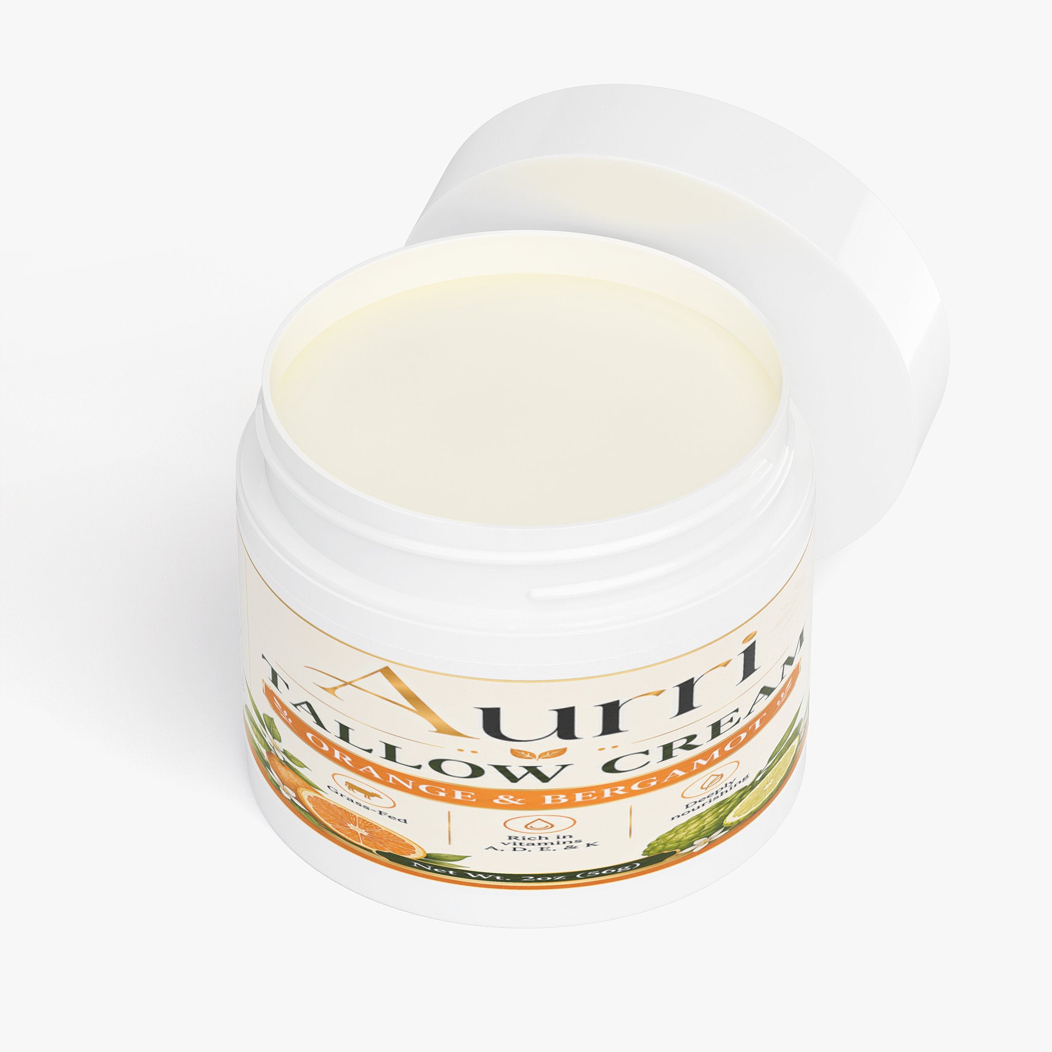 Tallow Cream Orange & Bergamot - AURRI