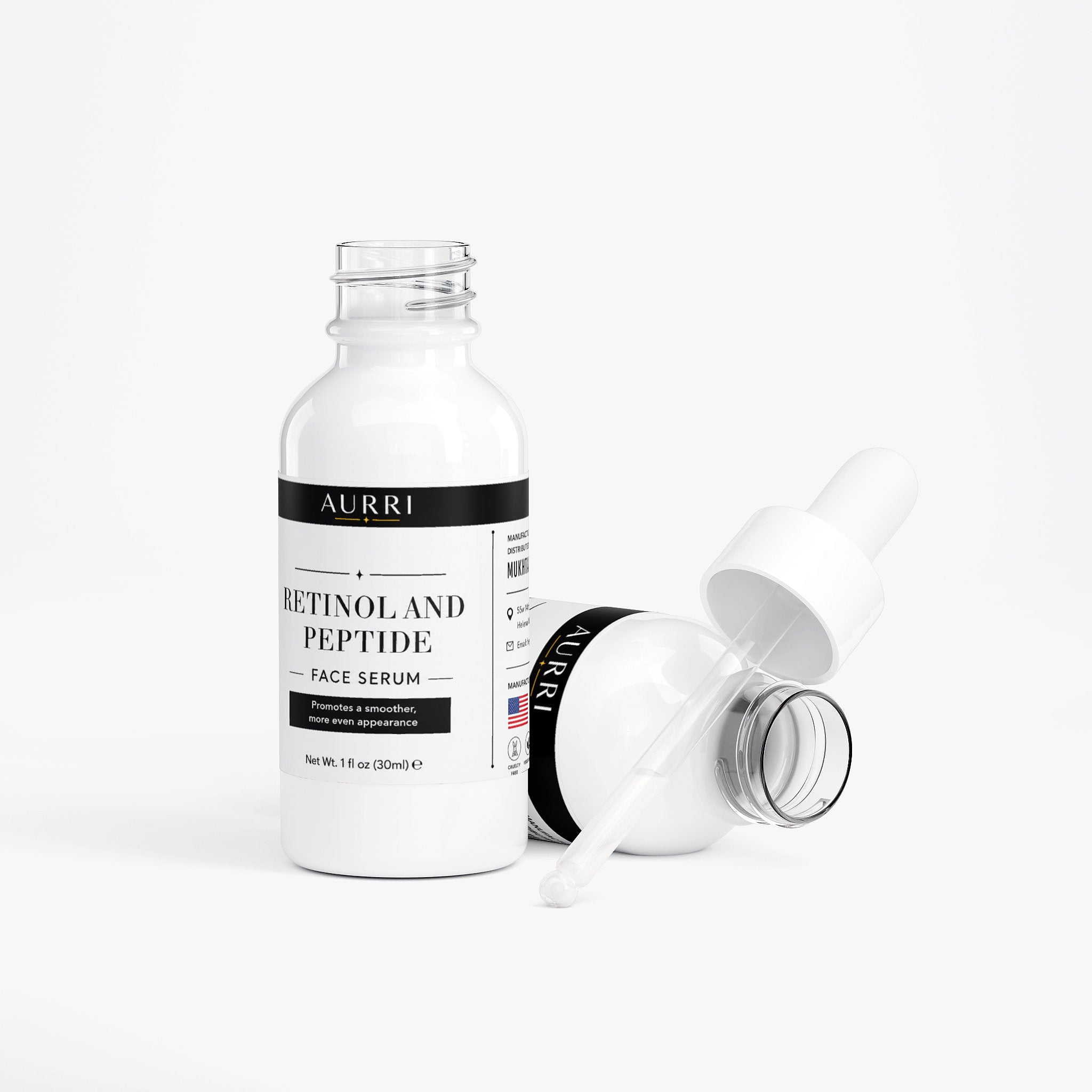 Retinol and Peptide Face Serum