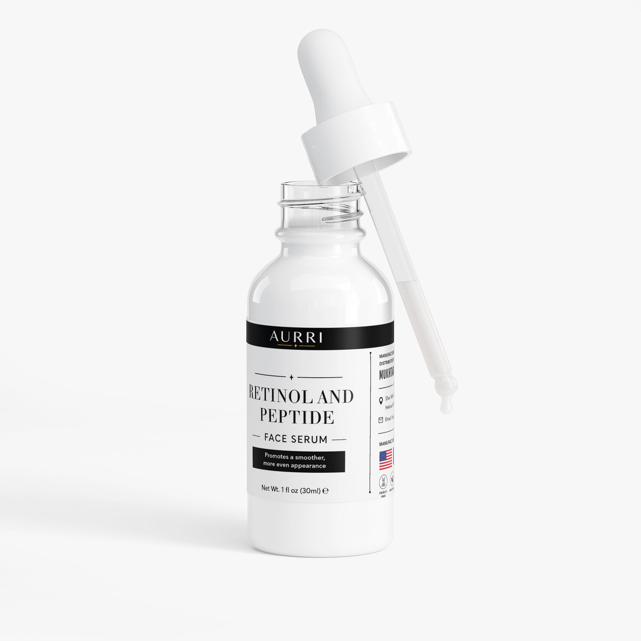 Retinol and Peptide Face Serum