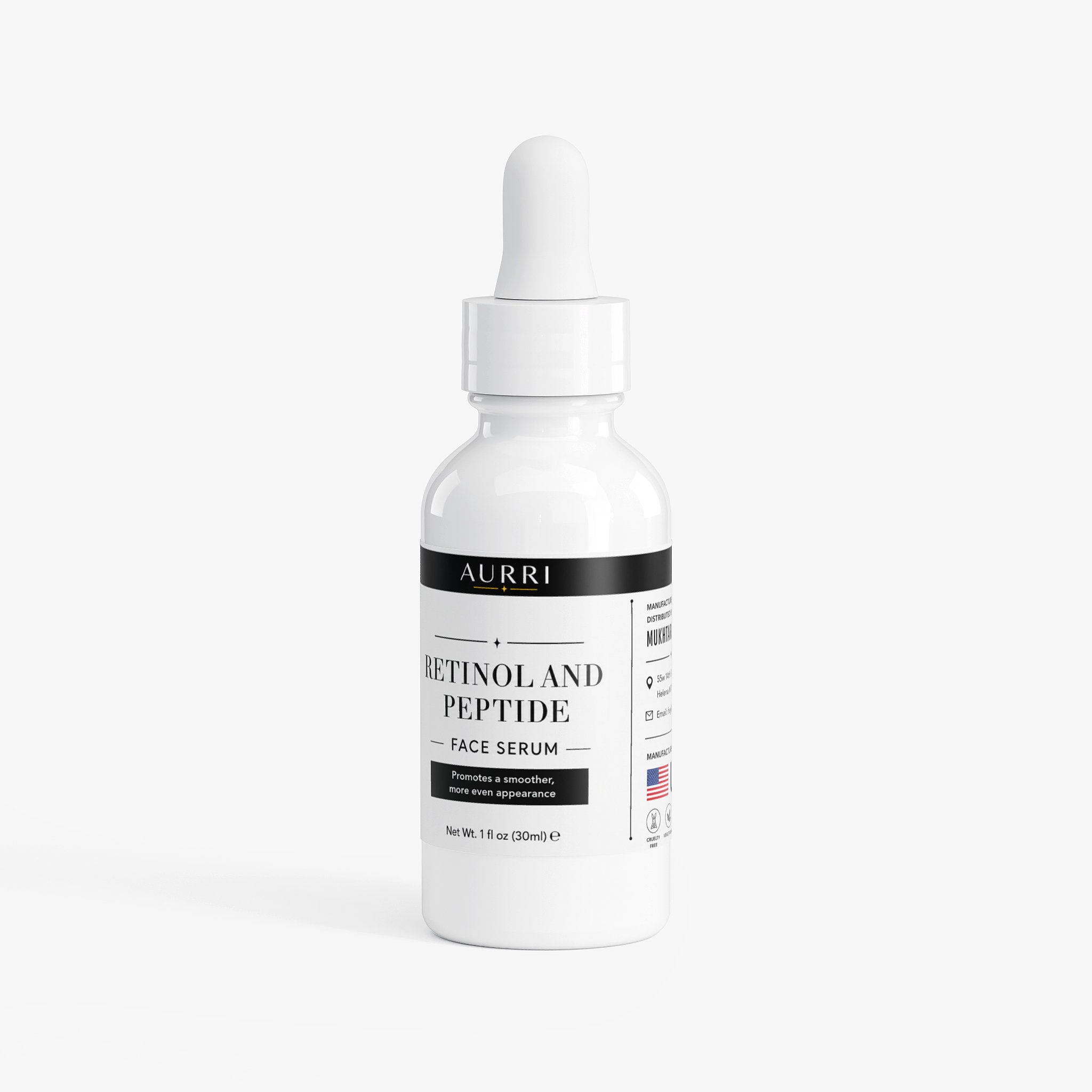 Retinol and Peptide Face Serum