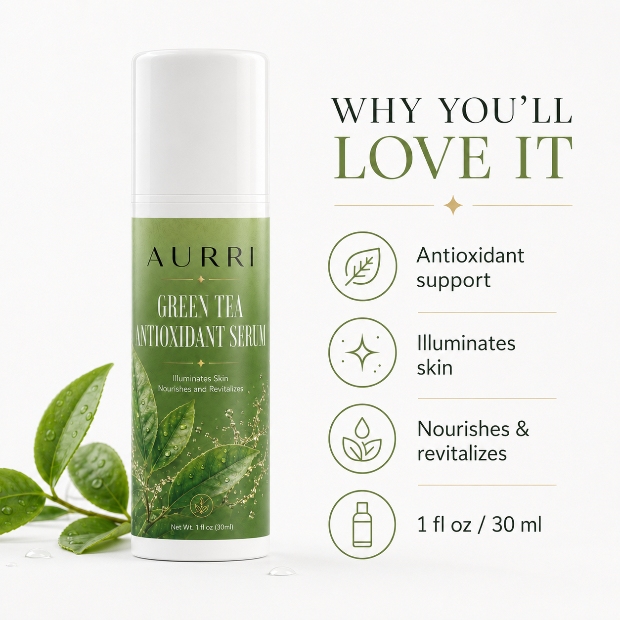 Green Tea Antioxidant Serum