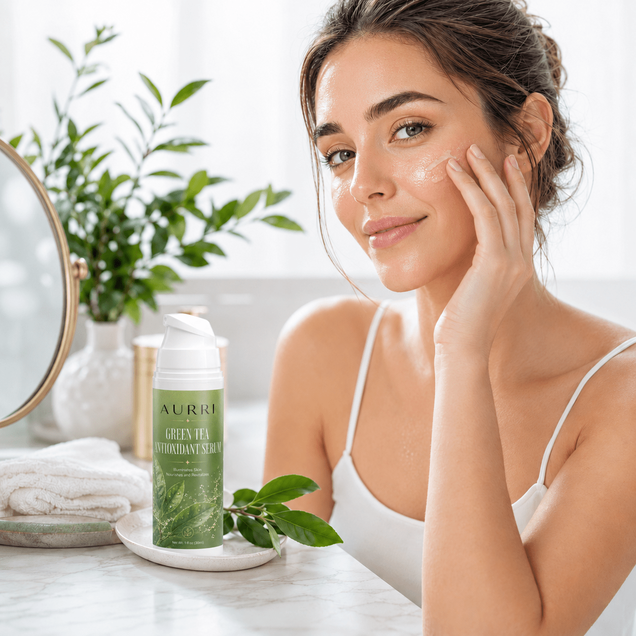 Green Tea Antioxidant Serum - AURRI