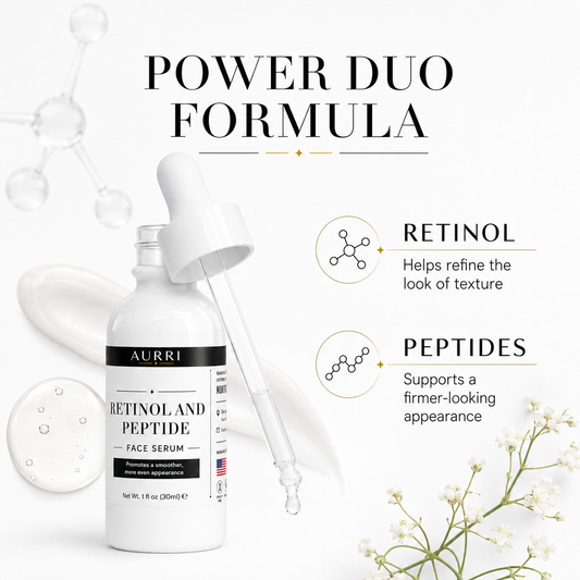 Retinol and Peptide Face Serum