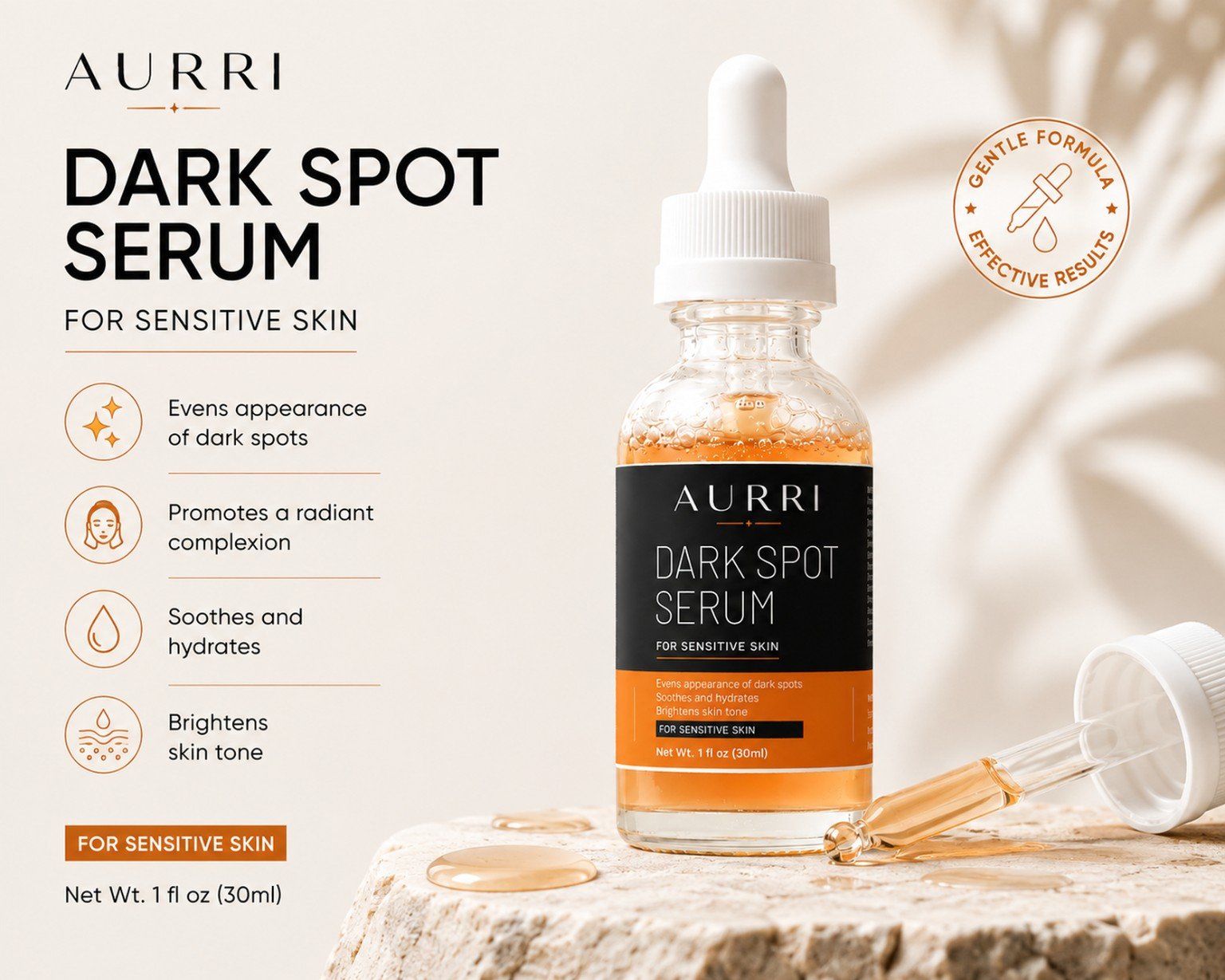Dark Spot Serum for Sensitive Skin