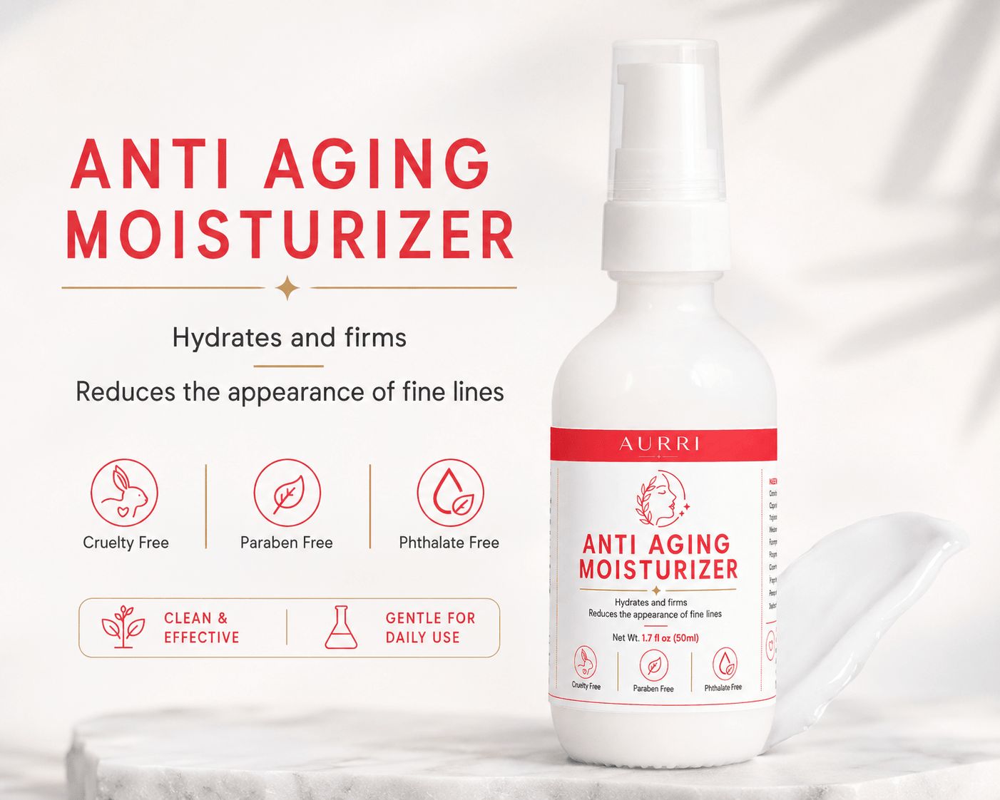 Anti Aging Moisturizer - AURRI