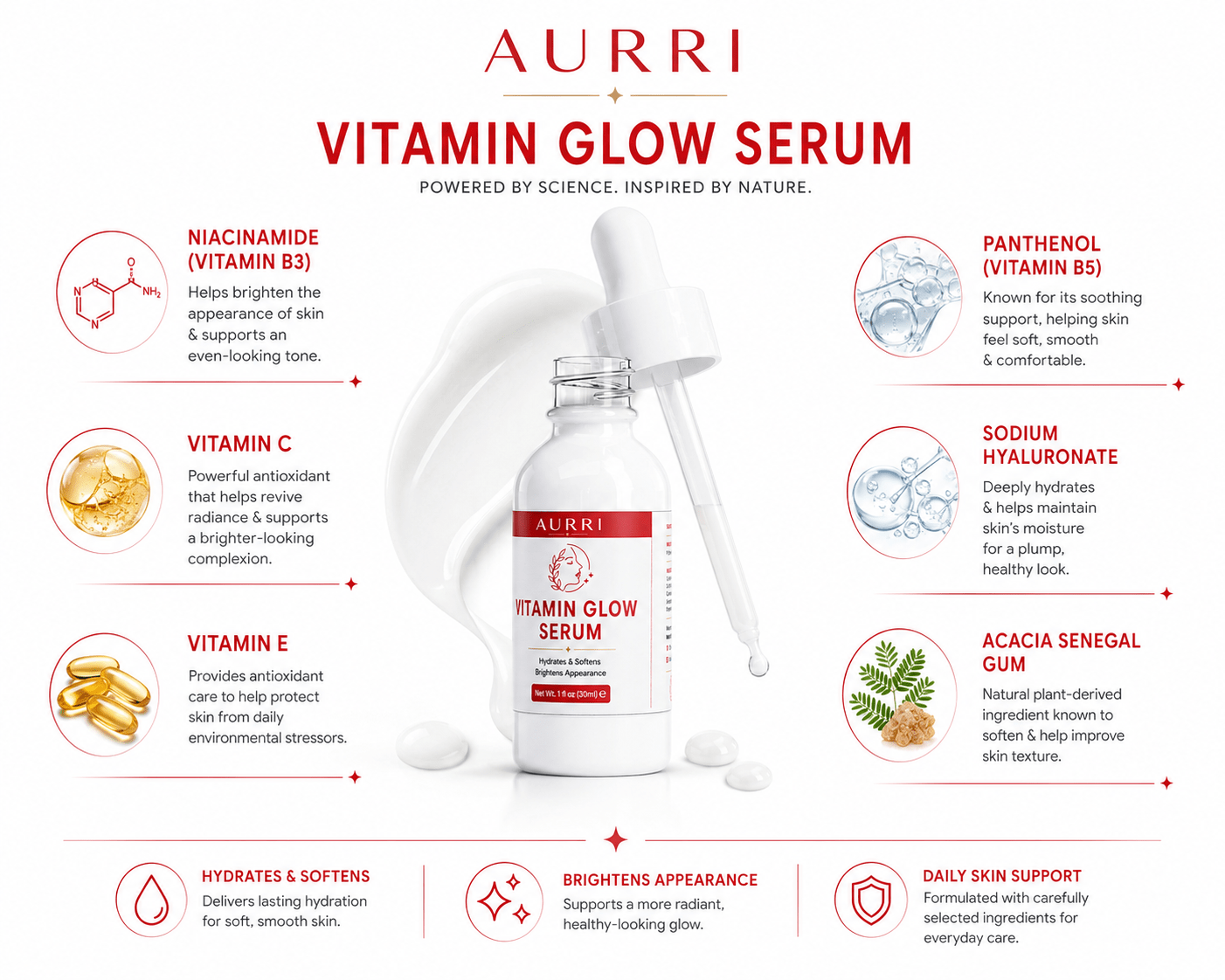 Vitamin Glow Serum - AURRI