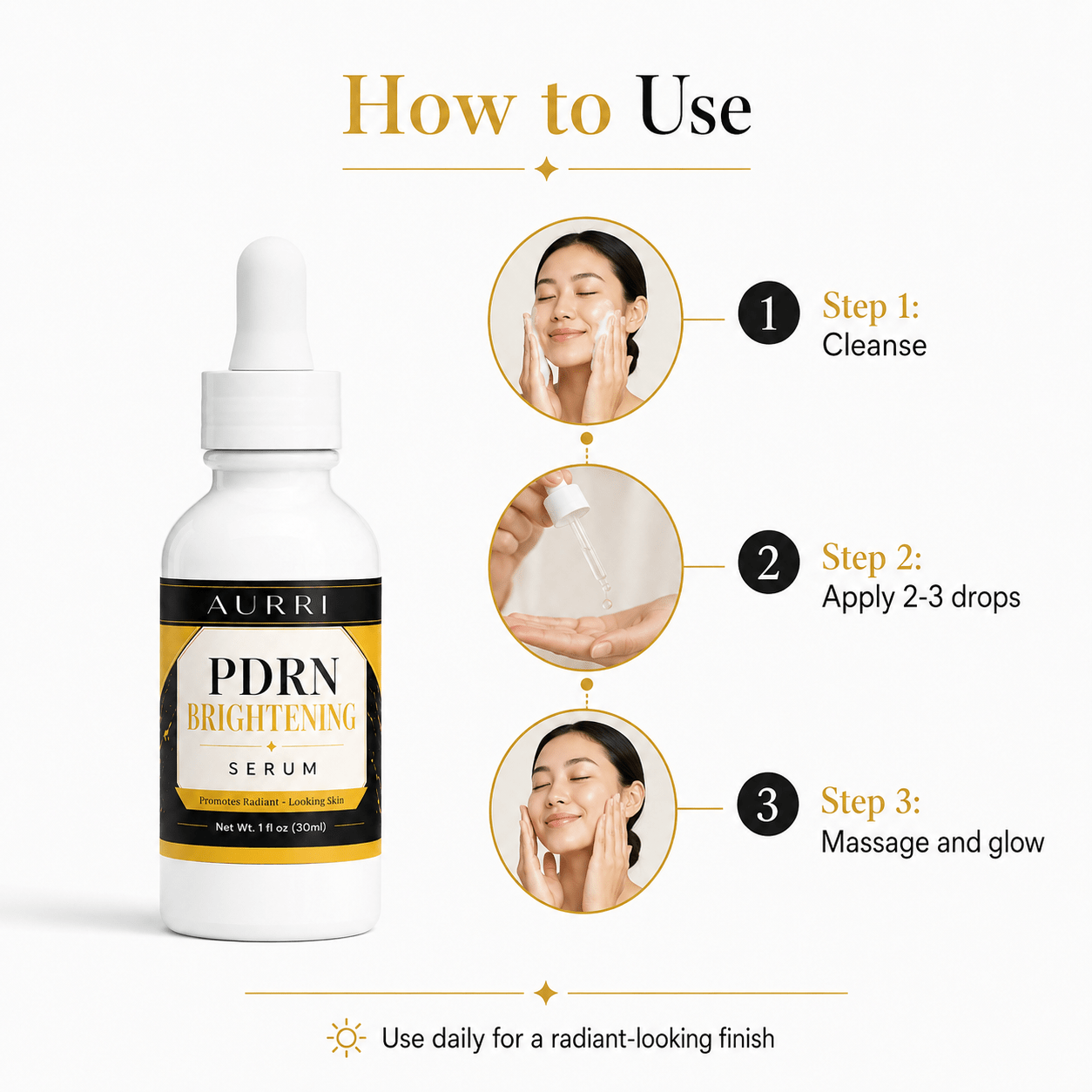 PDRN Brightening Serum - AURRI