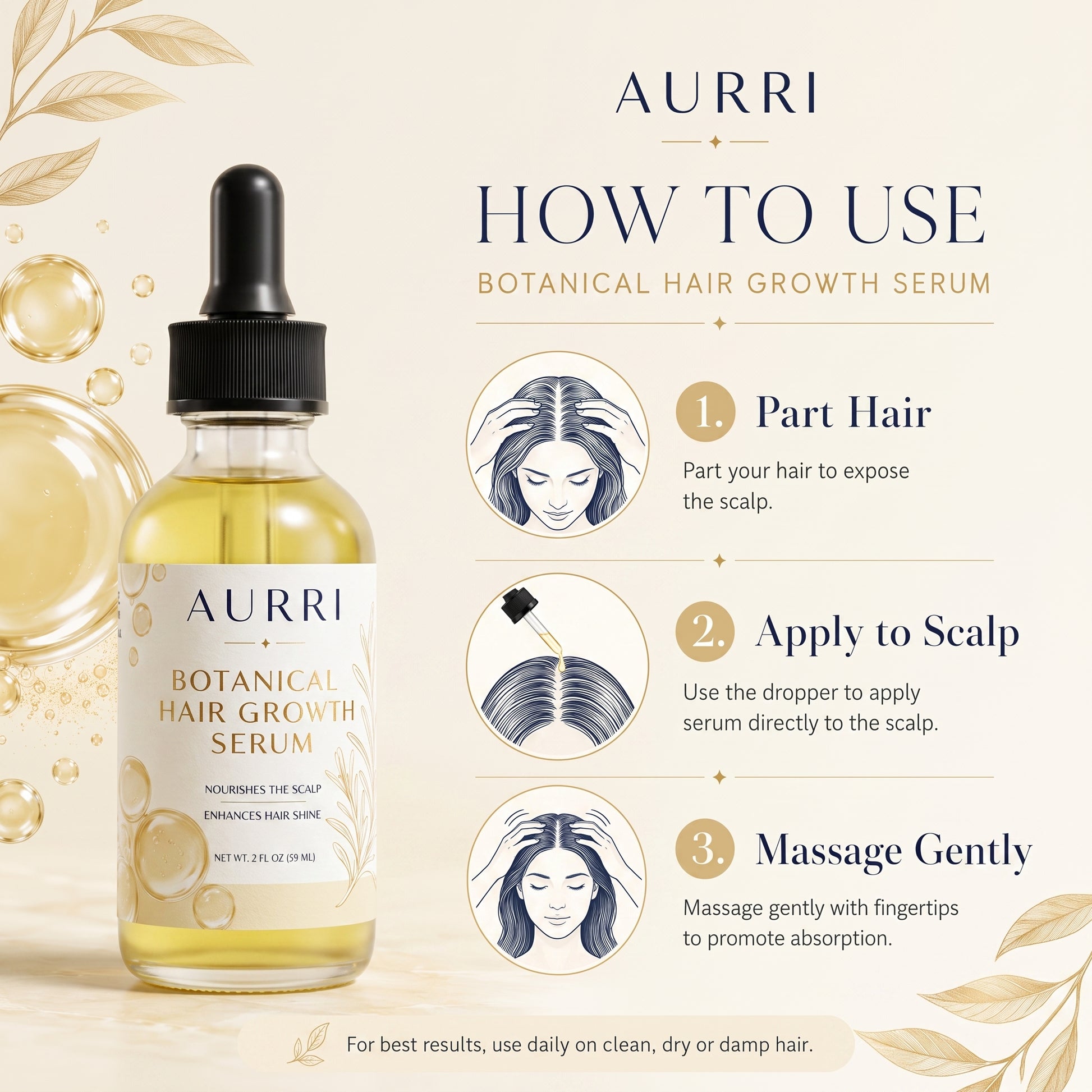 Botanical Hair Growth Serum - AURRI